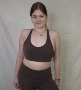 Daily Sports Bra, Chocolate