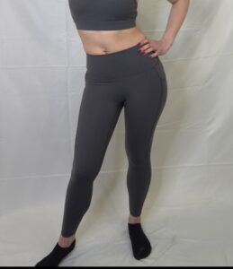 Every Day Leggings, Gun Metal Gray
