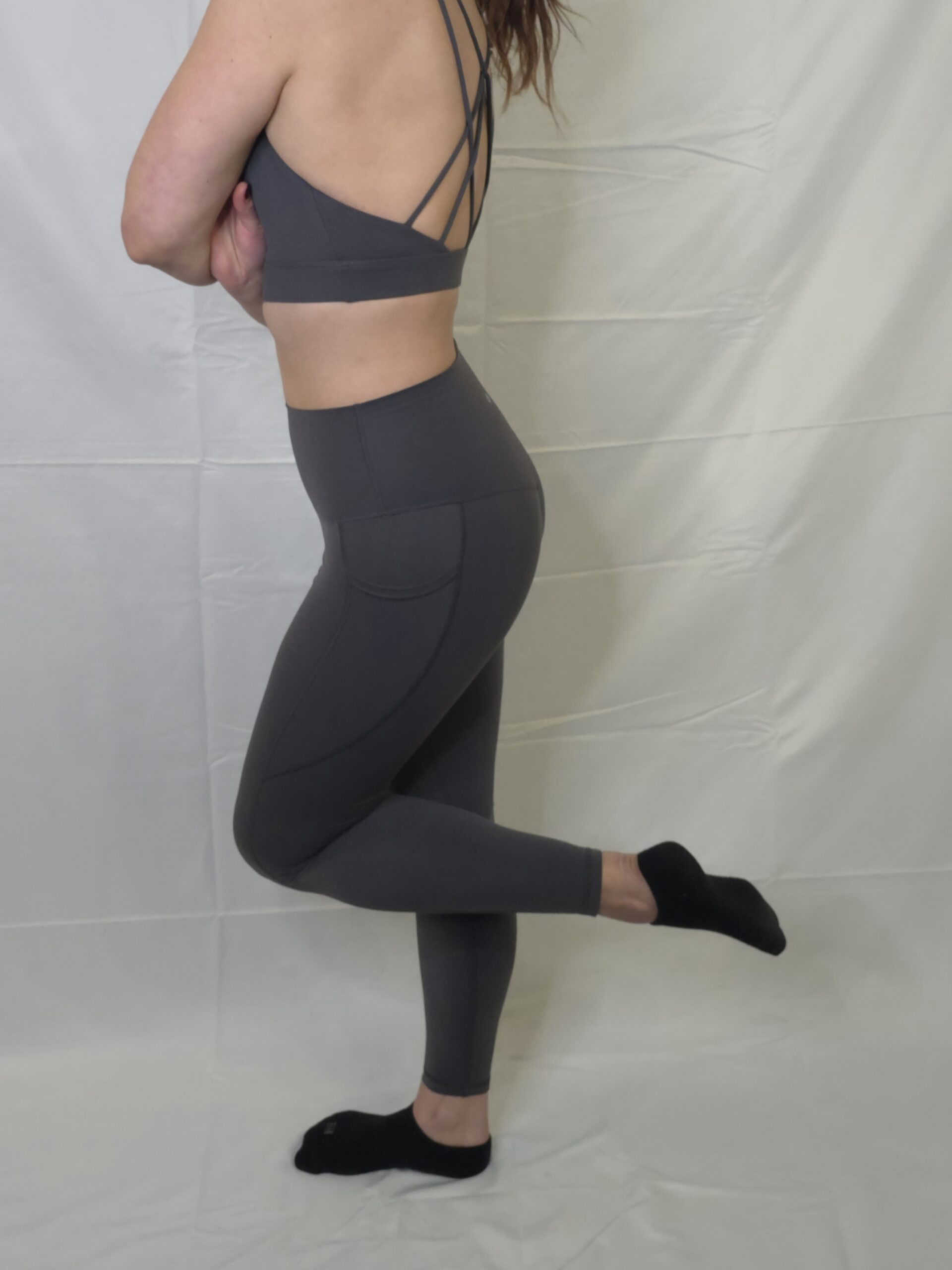 Every Day Leggings, Gun Metal Gray