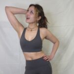 Daily Sports Bra, Gun Metal Gray