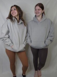 Gray Hoodie Front