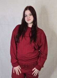 All The Comfort Sweater Top, Red