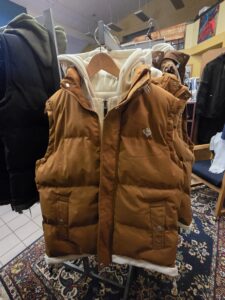 Cool Days Vest Camel/Cream